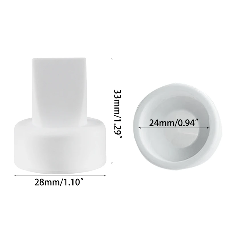 1/2PCS Duckbill Valve Breast Pumps Accessories Replace Single Electric Breastpump Valves For Breast Pumps Baby Feeding Nipple 4