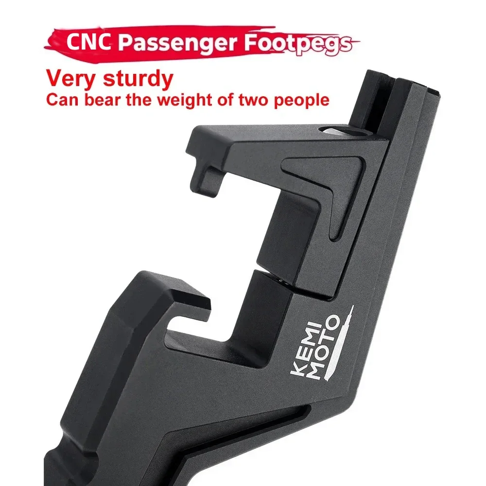 Motocross Bike Accessories For KTM Passenger Foot Peg Extensions Footpegs Extended Motocross Bike Accessories Dirt Bike Off-Road For Husaberg 125-570