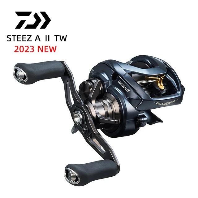 2023NEW DAIWA STEEZ A II TW Fishing Baitcast Reels Max Drag 6KG 10