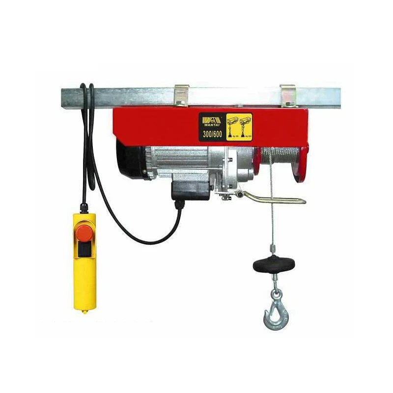 

china remote control mini electric trolley overhead cranes wire rope electric hoist 1.5 ton