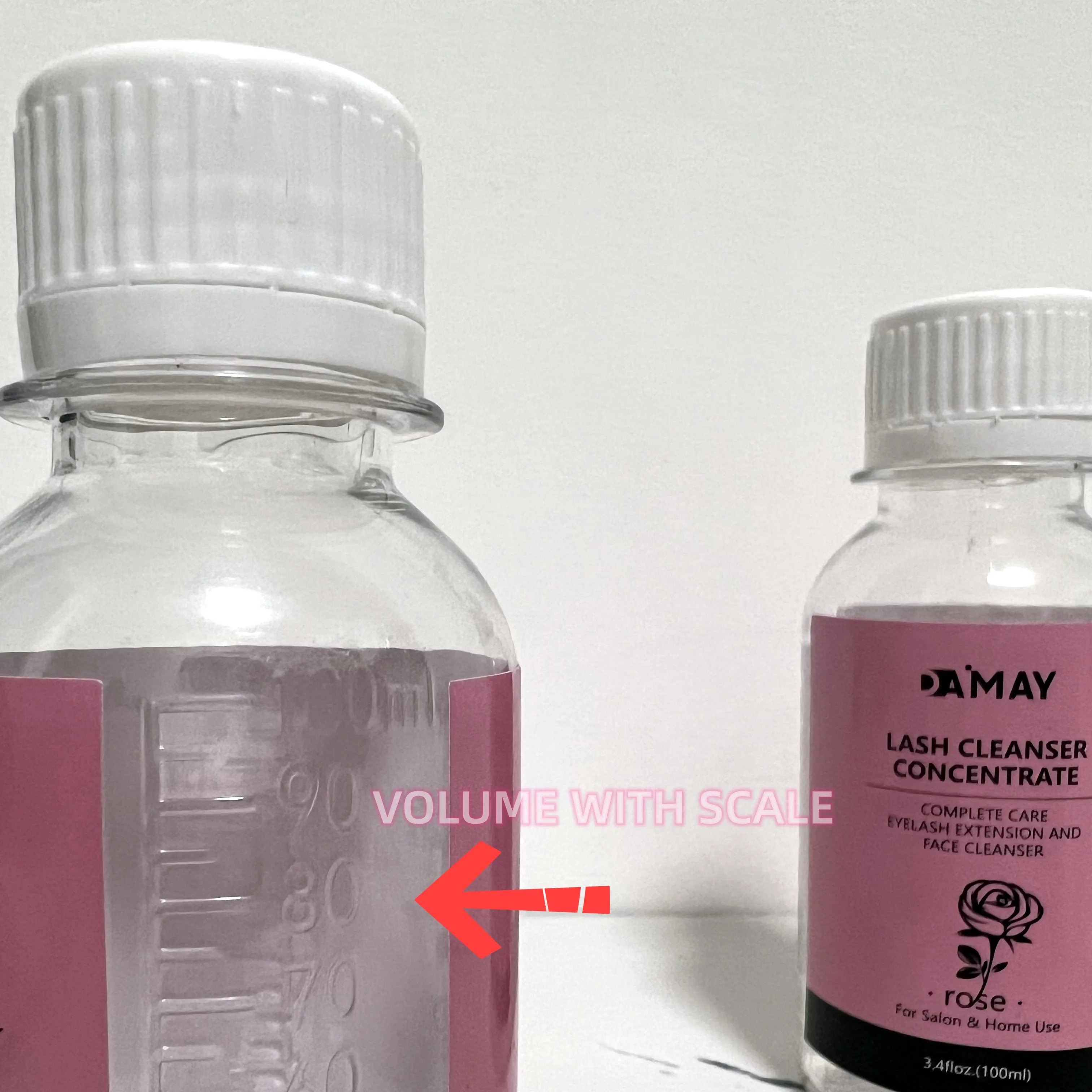 100ml Lash Shampoo Concentrate No Stimulation Lash Cleanser DIY Professional Eyelash Extension Bath Foam Makeup Remover 3