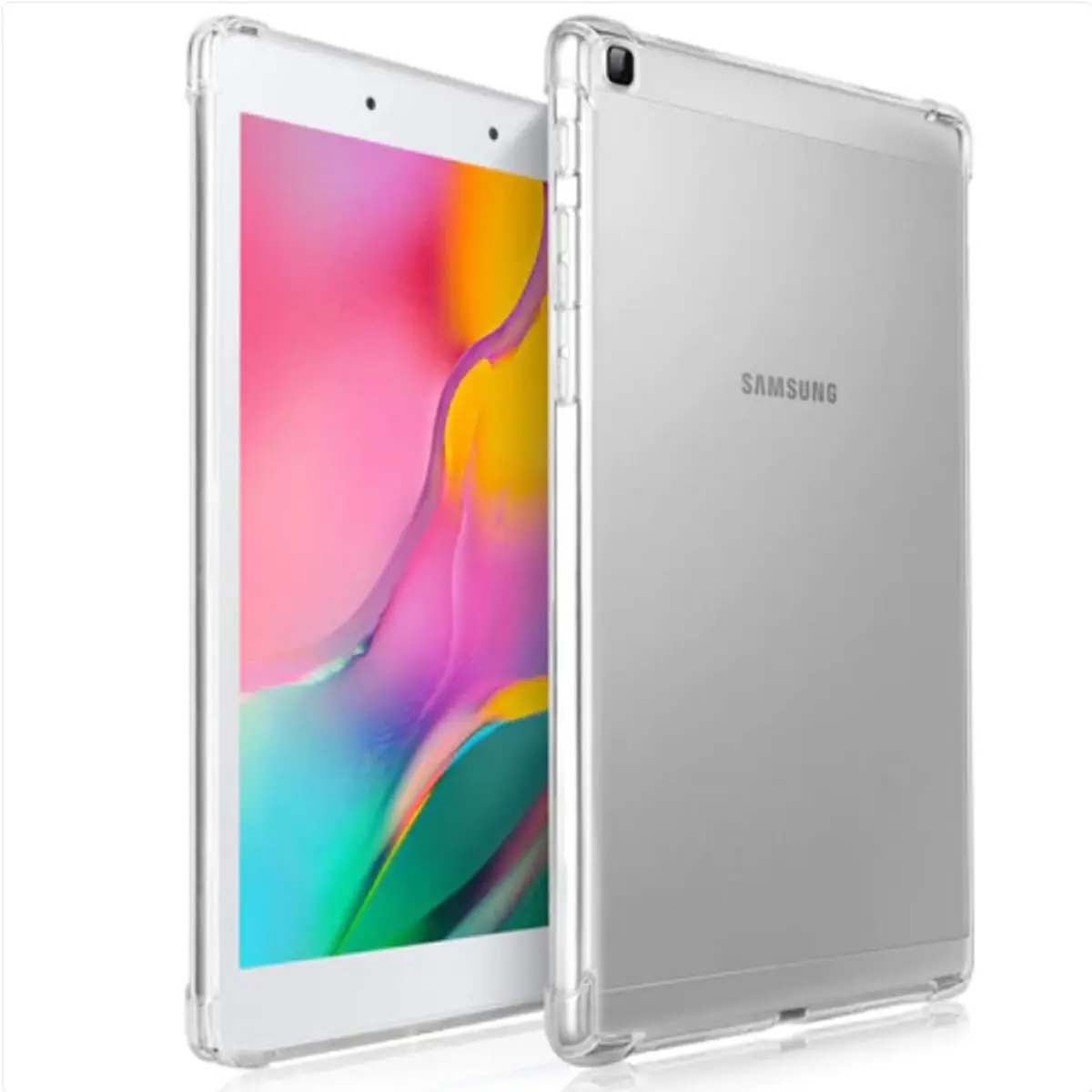 

Прозрачный чехол для Samsung Galaxy Tab A 8,0 дюйма, Φ/SM-T290, легкий, мягкий, тонкий, гибкий, прозрачный чехол из ТПУ