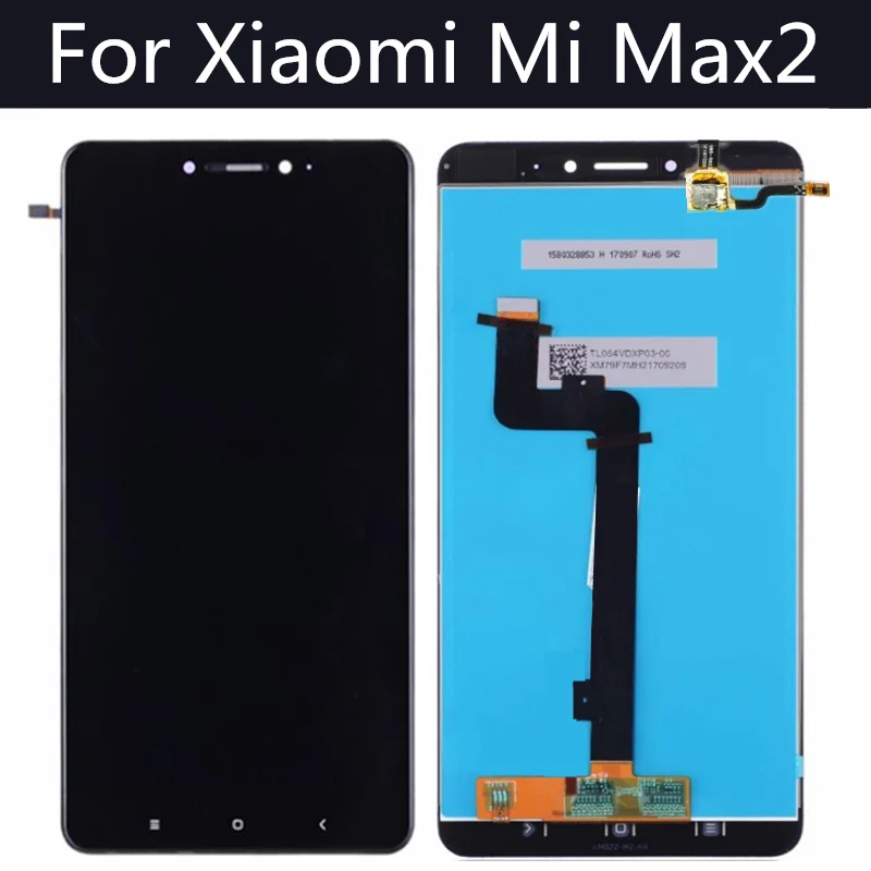

6,44 для XiaoMi MI MAX2 ЖК-дисплей сенсорный экран дигитайзер в сборе Сменные аксессуары для Xiaomi Mi Max 2 ЖК