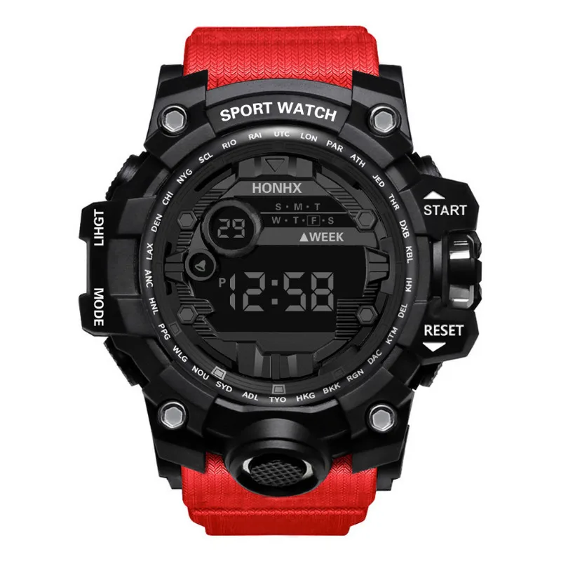 Electronic watch, multi-functional outdoor student sports electronic watch