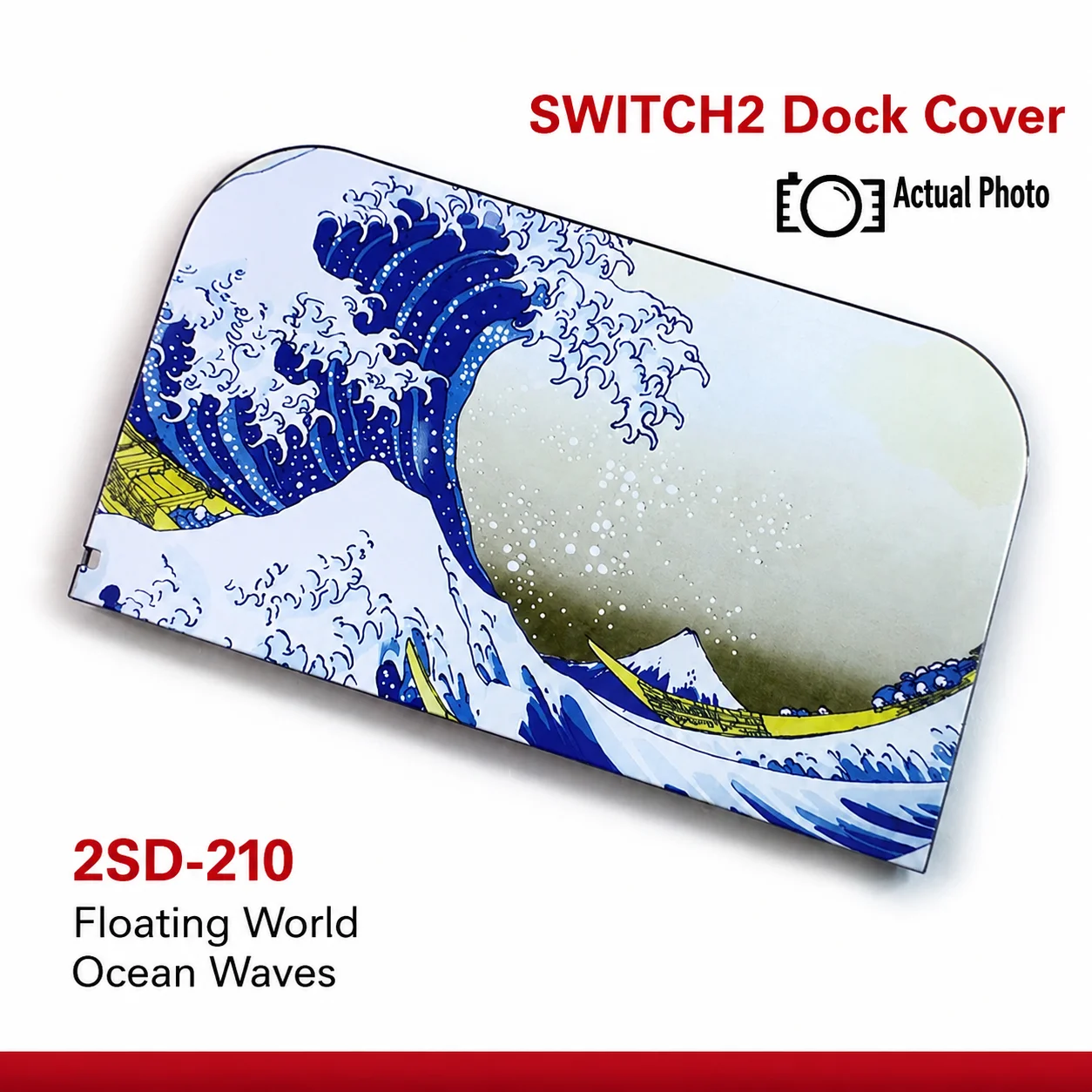 Enhanced Cartoon Pattern Hard Shell Dock Cover with Precision Cutout and Dust Barrier