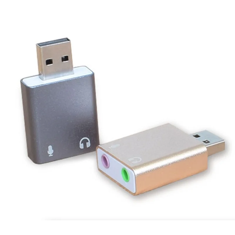 7 1 внешняя звуковая карта USB стерео микрофон динамик гарнитура аудио разъем 3 5 мм
