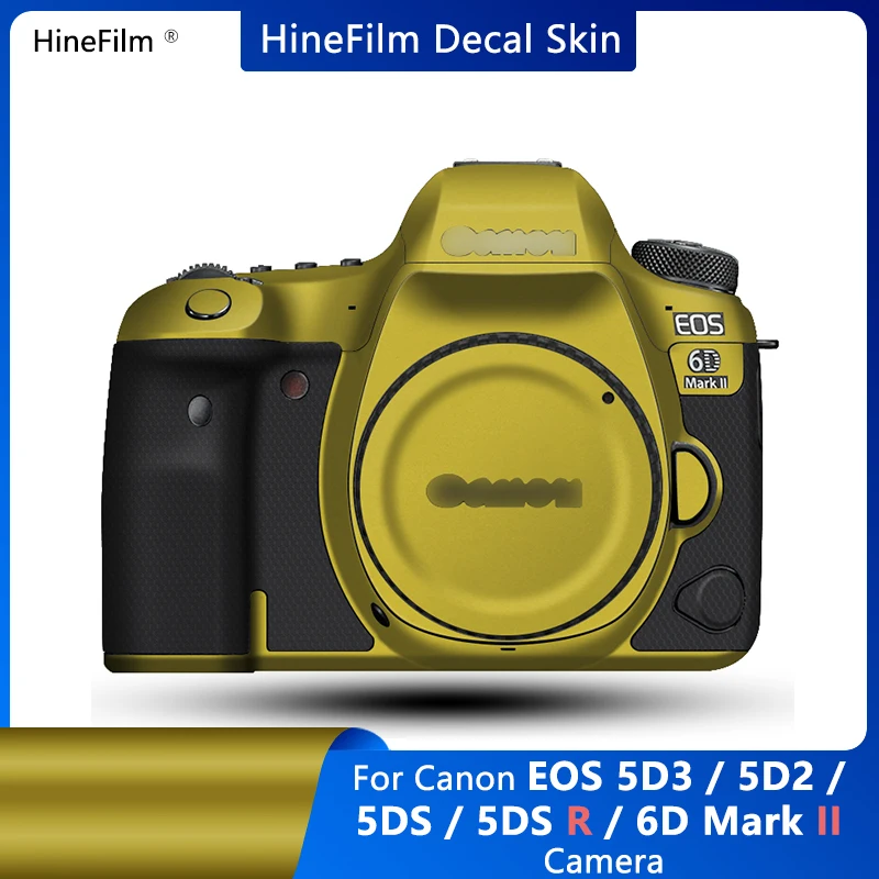 Per Canon Eos 5Ds 5Dsr 5 D2 5 D3 6 D2 Adesivo Per Fotocamera 5D Mark Ii / Iii Wrap Cover 6D Mark Ii Pellicola Protettiva Per La Pelle