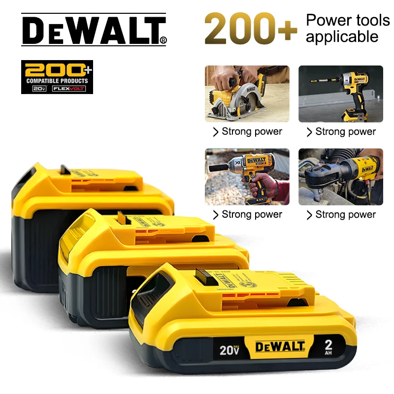 Dewalt lbattery 20V6AH,5AH DCB115,DCB118,DCB200,DCB609 dewalt 20v-60V battery MAX battery charger, fast charging lithium battery 6
