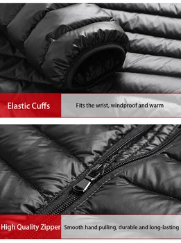 Naturehike Autumn Winter New Jacket Upgrade 800 Ultra Dry Duck's Down Jacket Man Outdoor Camping Coat Ultralight Hiking Jackets 5