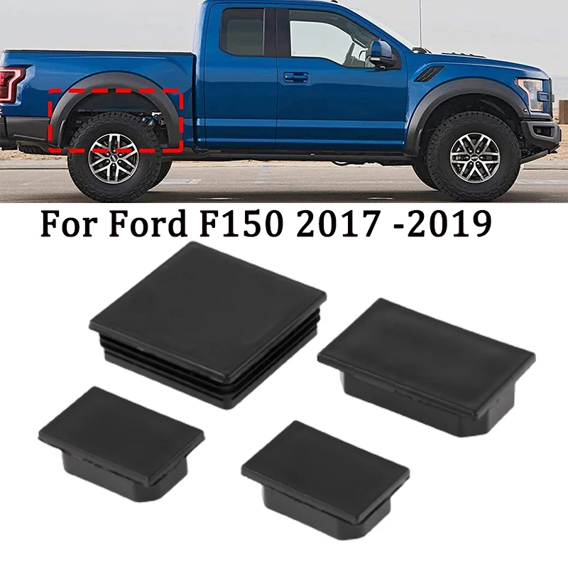 

4 шт., пробка для отверстий в раме для Ford F150 2017 2018 2019
