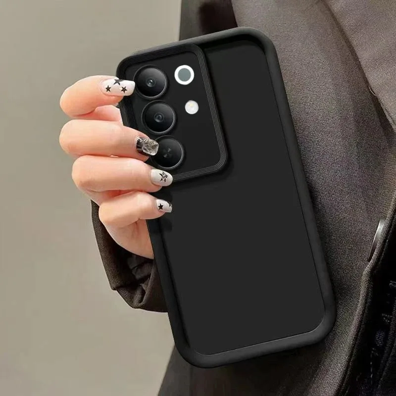 Luxury Matte Soft Cover Case with Anti-Fall Protection