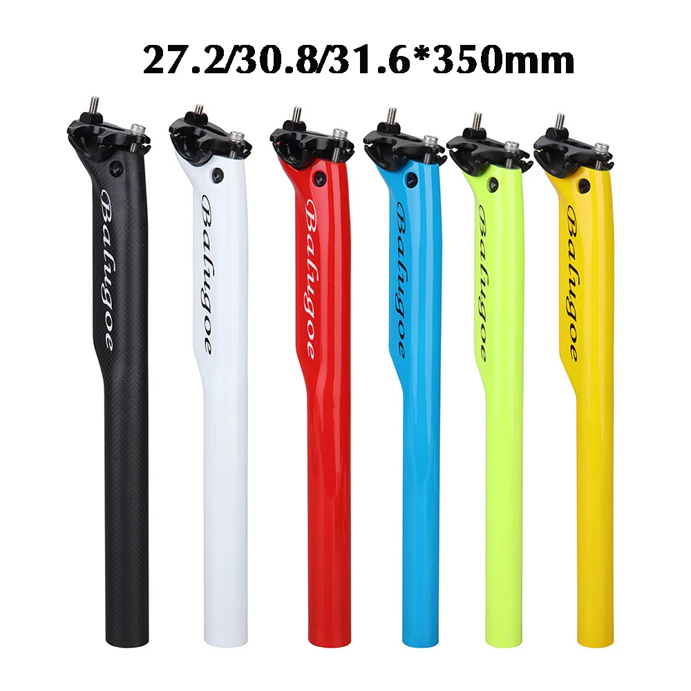 

27.2/30.8/31.6mm Bicycle Carbon Seatpost,MTB Carbon Seat Post,Length 350mm Bike Seatpost,Mountain Road Cycling Accessories