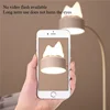 Creative And Personalized Cat Clip Desk Lamp Cartoon Night Light Office Desktop Learning Eye Protection LED Desk Lamp 4