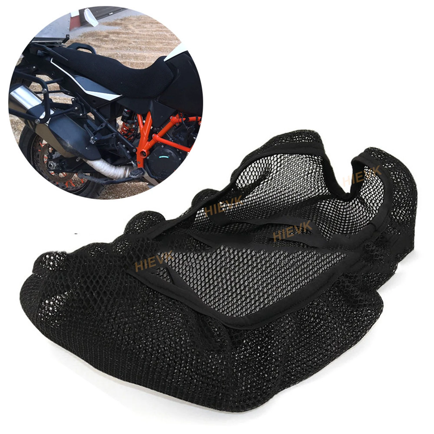 For KTM 1090 1190 1290 Adventure 1090 ADV Motorcycle Accessories Seat Cushion Cover 3D Mesh Protector Heat Insulation Seat Cover