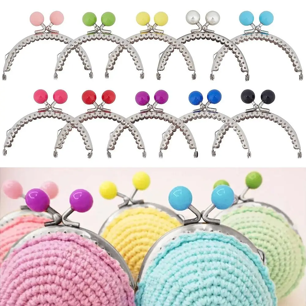 

Bag Hardware Purse Frame Kiss Clasp Mini Candy Color Metal Purse Frame Purse Clasp Frame Bag Making