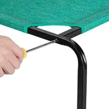 Dog Bed Elevated Dog Bed Cooling Raised Dog Cot Indoor &amp;amp; Outdoor Waterproof Dog Cat Bed