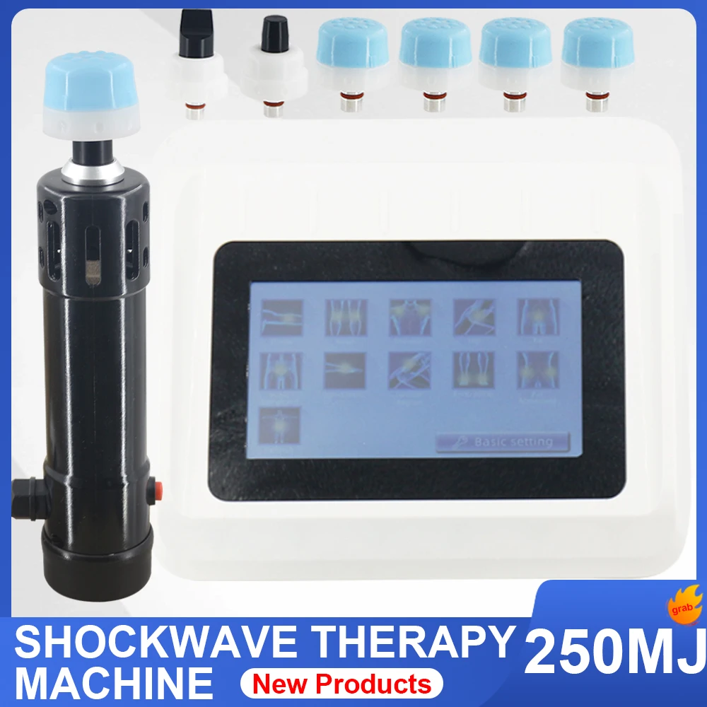 

250MJ Shockwave Therapy Machine Effective For ED Treatment Waist And Body Pain Relief Shock Wave Relaxation Massager 2024 New