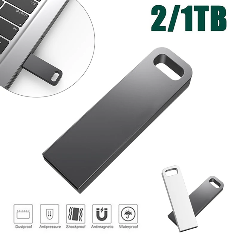 

Металлический Высокоскоростной флеш-накопитель Usb 3,0 2/1 ТБ