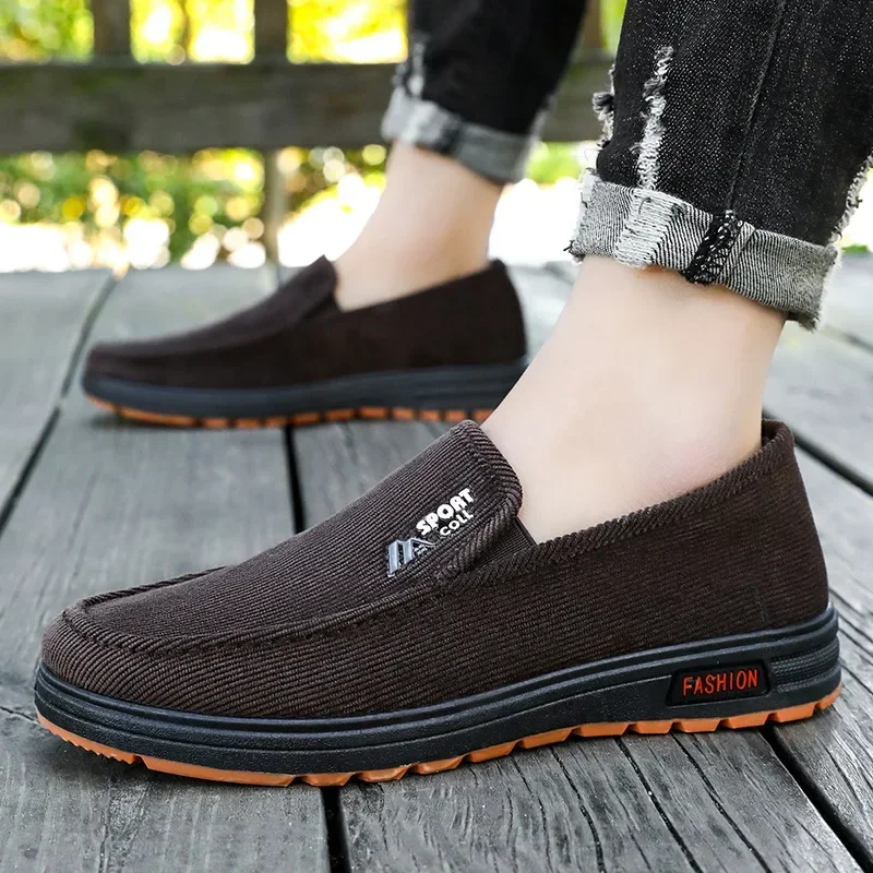Spring New Casual Cloth Shoes,outdoor Hiking,lightweight Breathable,anti Slip,slow Running,Dad Shoes,flat Bottomed Work Shoes 3