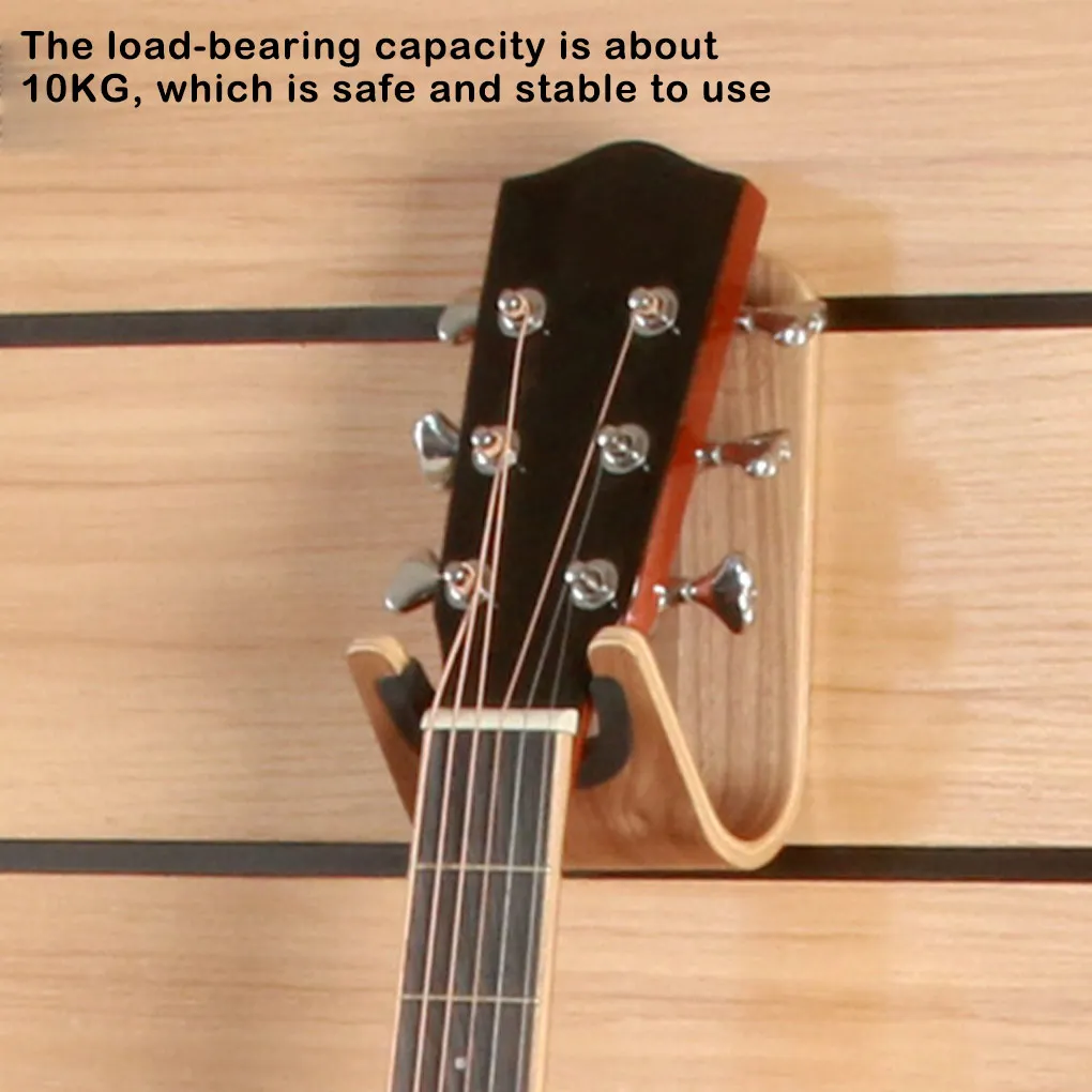 

Stringed Instrument Hanger Storage Rack Wall Display Holder Guitar Type