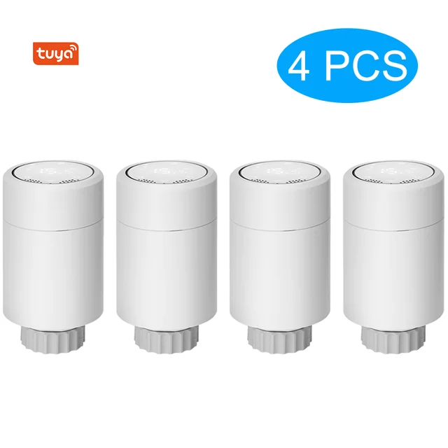 4pcs White