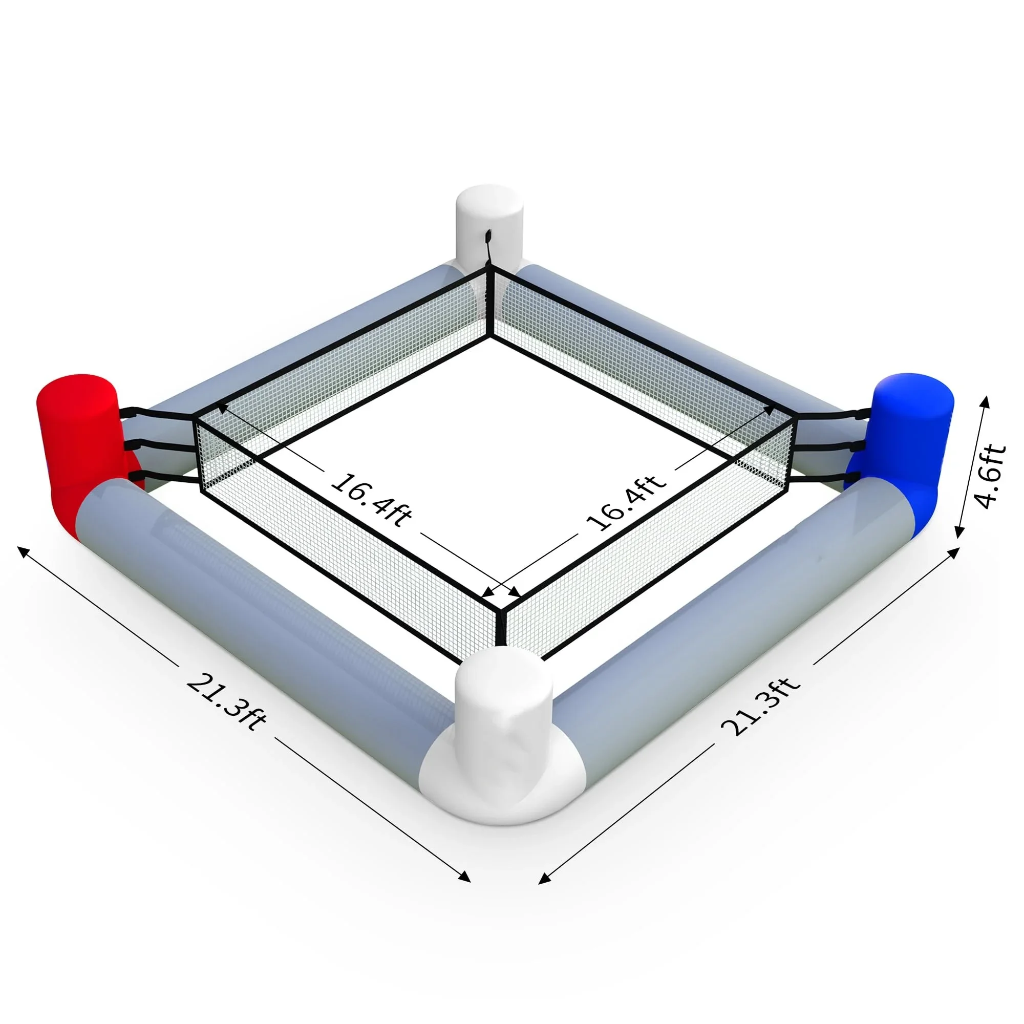 Cheap Factory Made Portable Inflatable Boxing Ring for All Ages professional Training and Classes Inflatable boxing ring