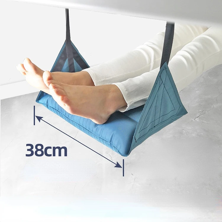 Comfy Hanger Travel Airplane Footrest Hammock inflatable PVC Foot Resting Hammock for Travel Office Leg Hammock hanging swing