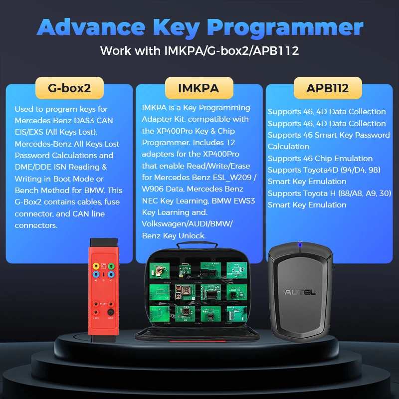 Фото Autel IM608 II Pro MaxiIM 608 Полный ключ программист OBD2 сканер IM608II автомобильный диагностический инструмент IMMO ключ Программирование PK IM508 IM508S №3
