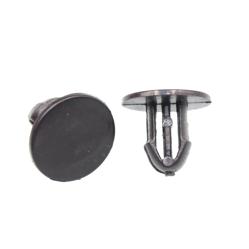 

50Pcs 6mm Hole Auto Fastener Car Machine Engine Cover Clips Fender Fixed Clamp Rivet Clip For Honda Civic Accord CRV