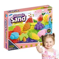 Play Sand For Sensory Table Sensory Toys Moldable Sand Fake Sand Play Set Educational Toys Kids Sand Sensory Sand With Tools & 1