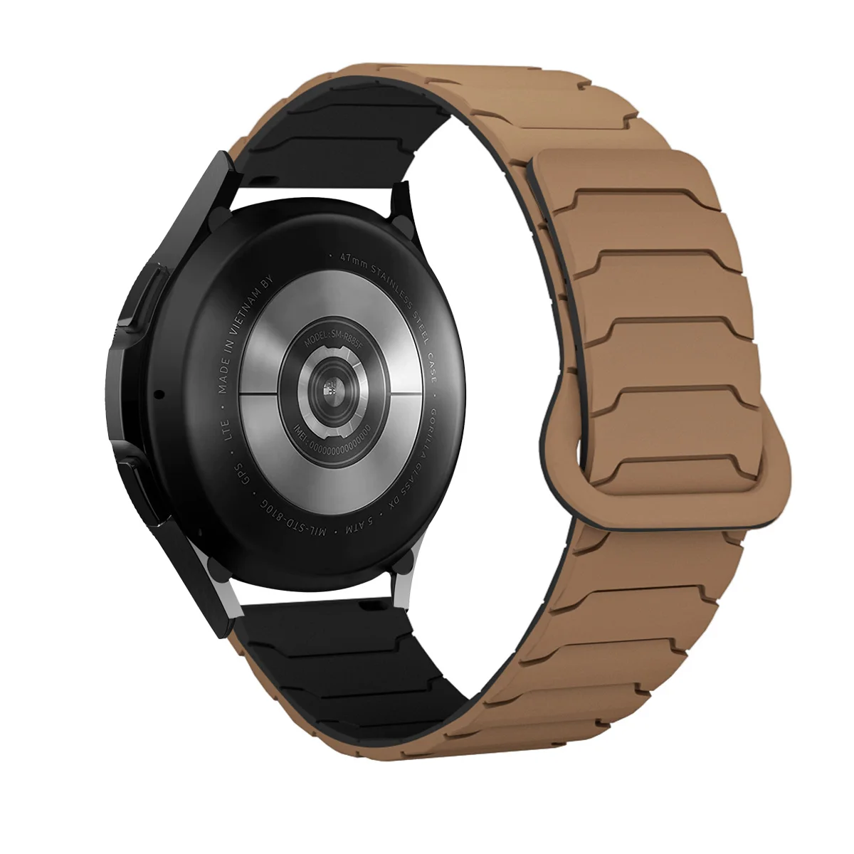 Universal Magnetic Silicone Strap – Ultimate Adjustable Bracelet Band, 22mm/20mm