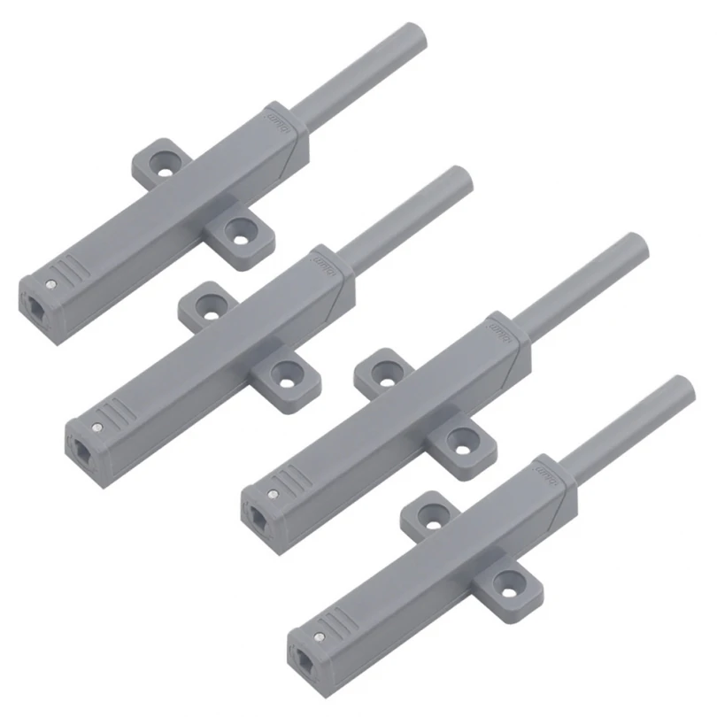 4 ชิ้นขยายเครื่องบินปีก Heavy-Duty ประตูลิ้นชักกดประเภทประตูตู้ตู้เสื้อผ้า Rebound ตู้เสื้อผ้า Heavy Rebound อุปกรณ์ 1