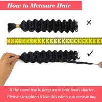 Cheveux tressés humains vague profonde en vrac pour tresser sans trame cheveux tressés bouclés profonds pour tresses Boho cheveux humains vierges brésiliens 4