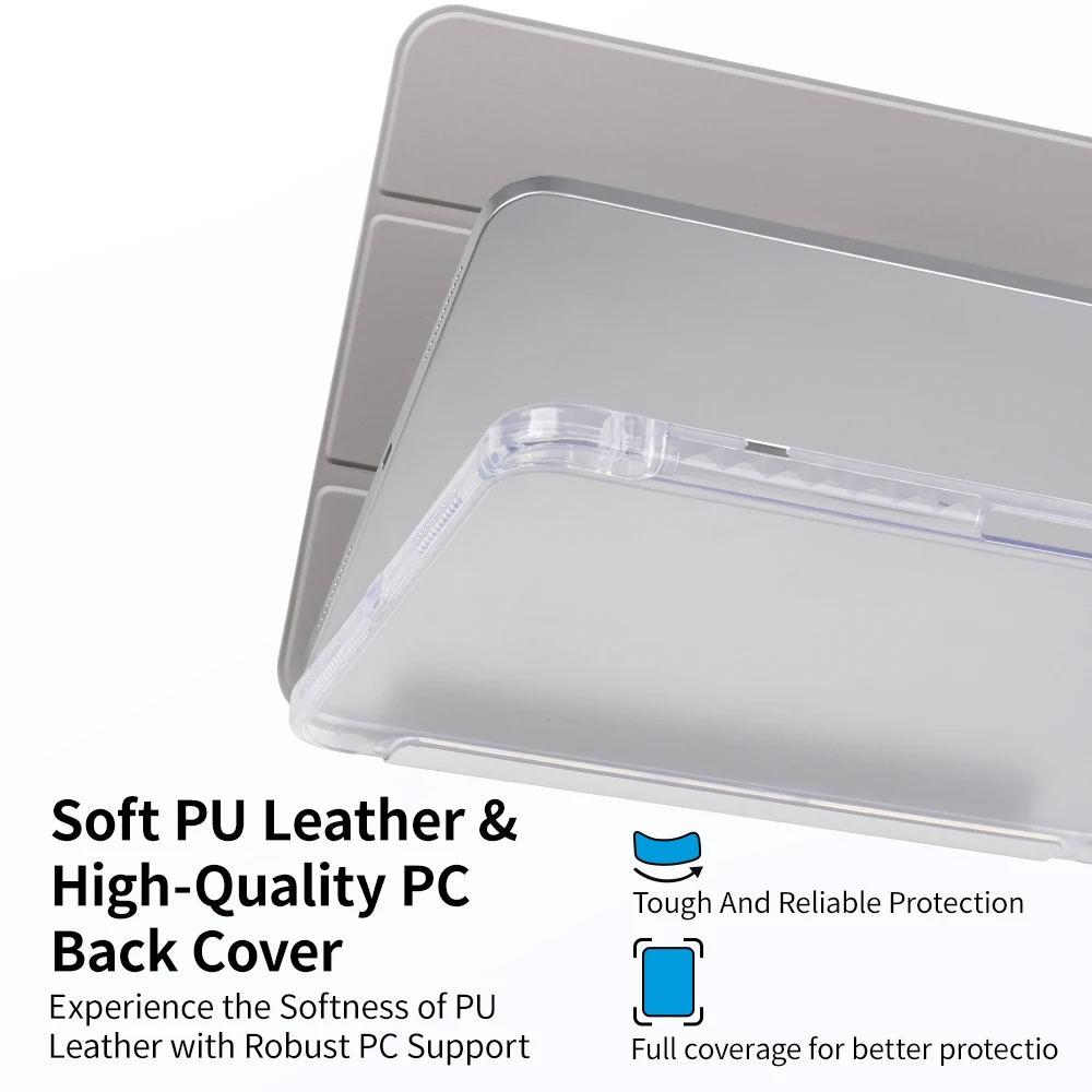Premium Magnetic Smart Cover for iPad - Durable and Stylish Pencil Holder Case