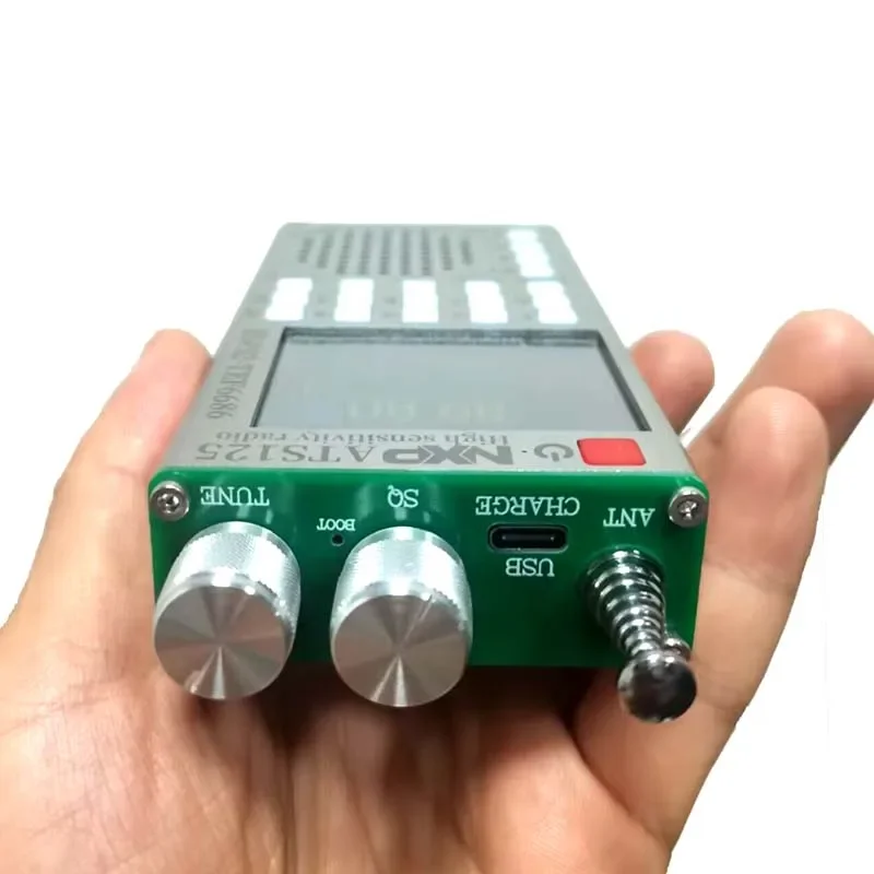 ATS125 TEF6686 칩 고감도 다기능 Bluetooth 버전 풀 밴드 라디오