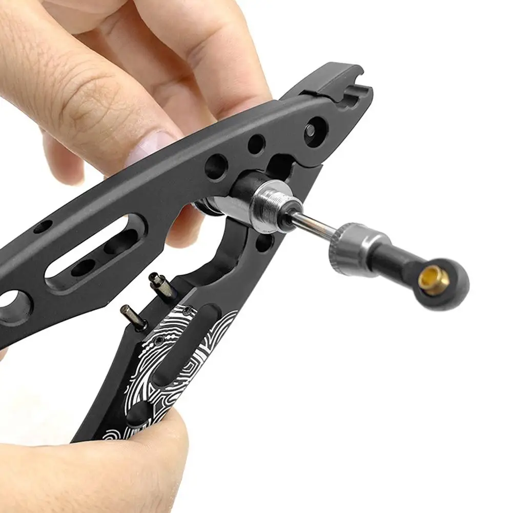 Multifunction Shock Absorber Pliers Metal Clamp Ball Head Clip For 1/8