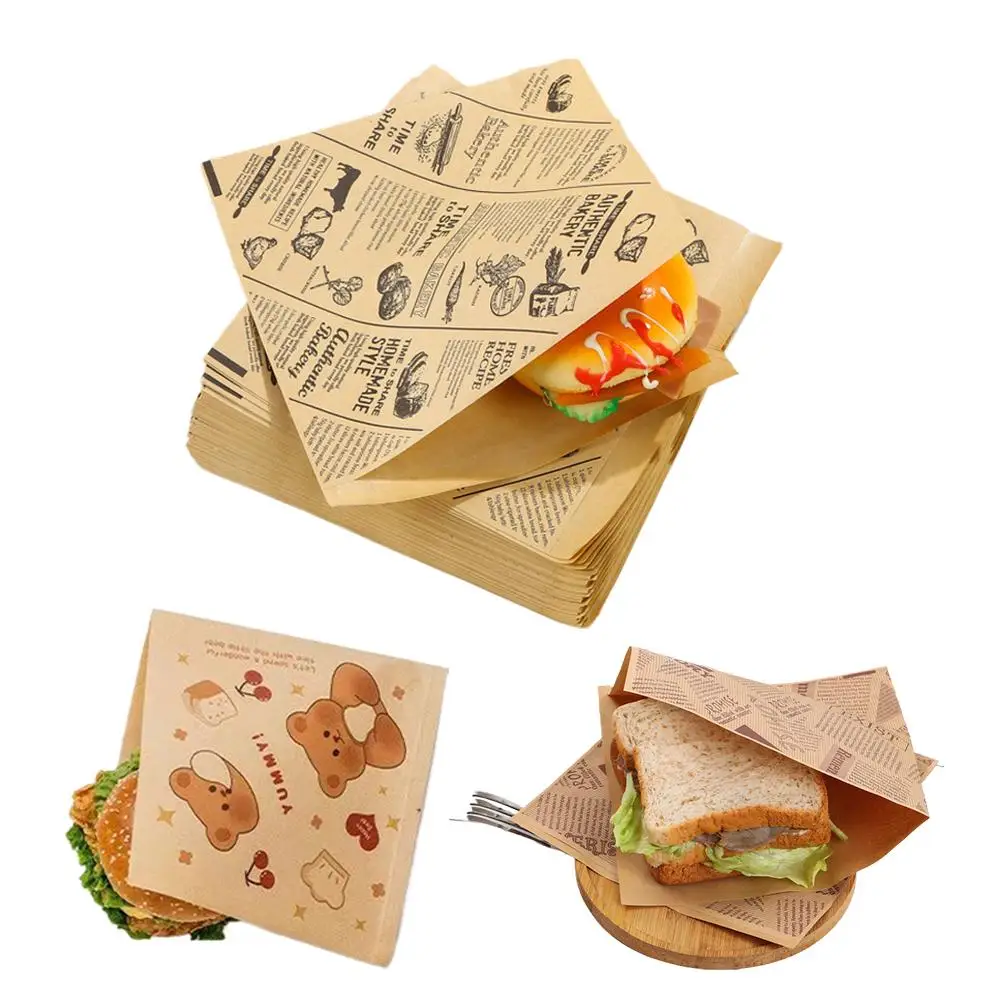 Food-Grade Greaseproof Parchment Paper Sheets for Burgers, Sandwiches, Fast Food Packag... - SKU GPPS1608 - UGI Packaging