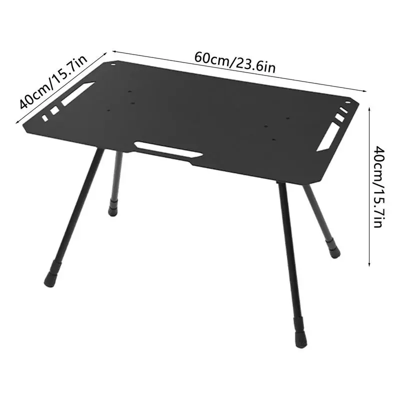 Outdoor Folding Table Height Adjustable Aluminum Alloy Table Camping BBQ Dining Table Portable Outdoor Camping Picnic Equipment