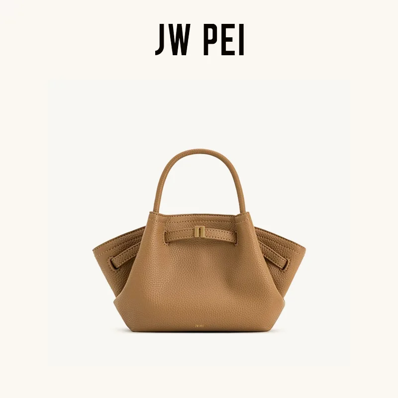 JW PEI HANA Dumpling Bun Small Women's Shoulder Crossbody Bag High Quality Handheld Small Bag Women'sMedium Faux Suede Tote Bag