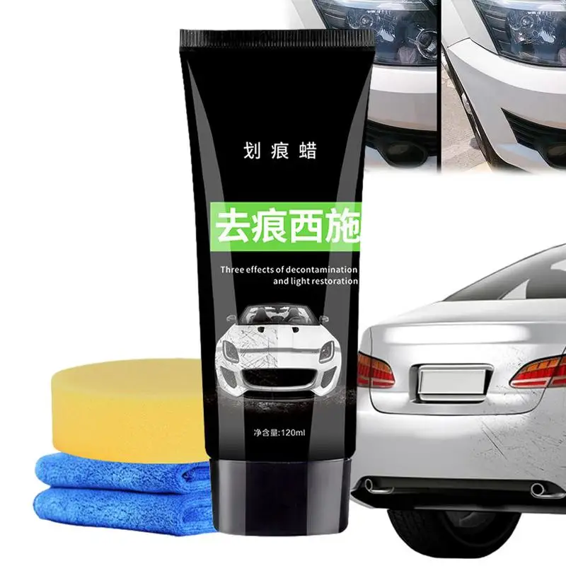 

Repair Paste Car Scratch Scratch And Swirl Remover Compound Polish 120ml Rubbing Compound For Cars Repair Paint Scratches Scuffs