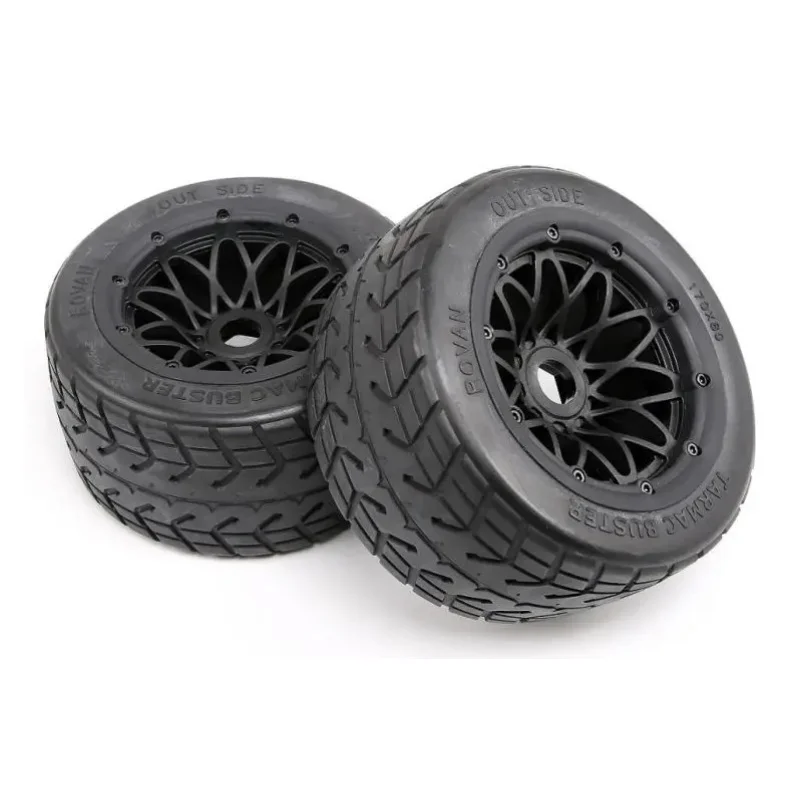 Pneumatici Posteriori Fuoristrada 1:5 Per HPI Rovan Baja 5B SS V2.0 King - Gomme Auto RC King Motor KM-B131