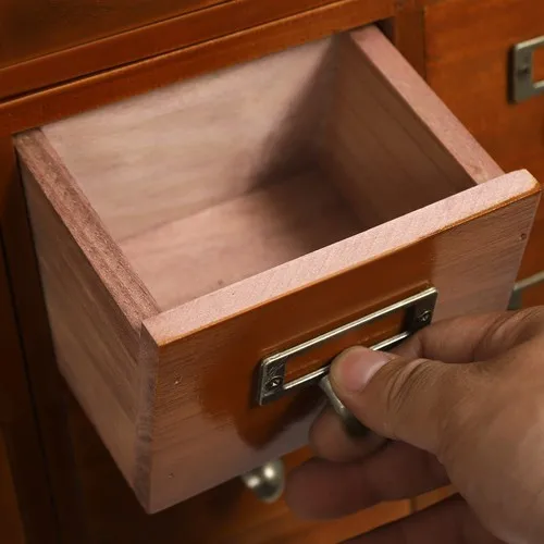 NONECN pine wood storage cabinet image 8