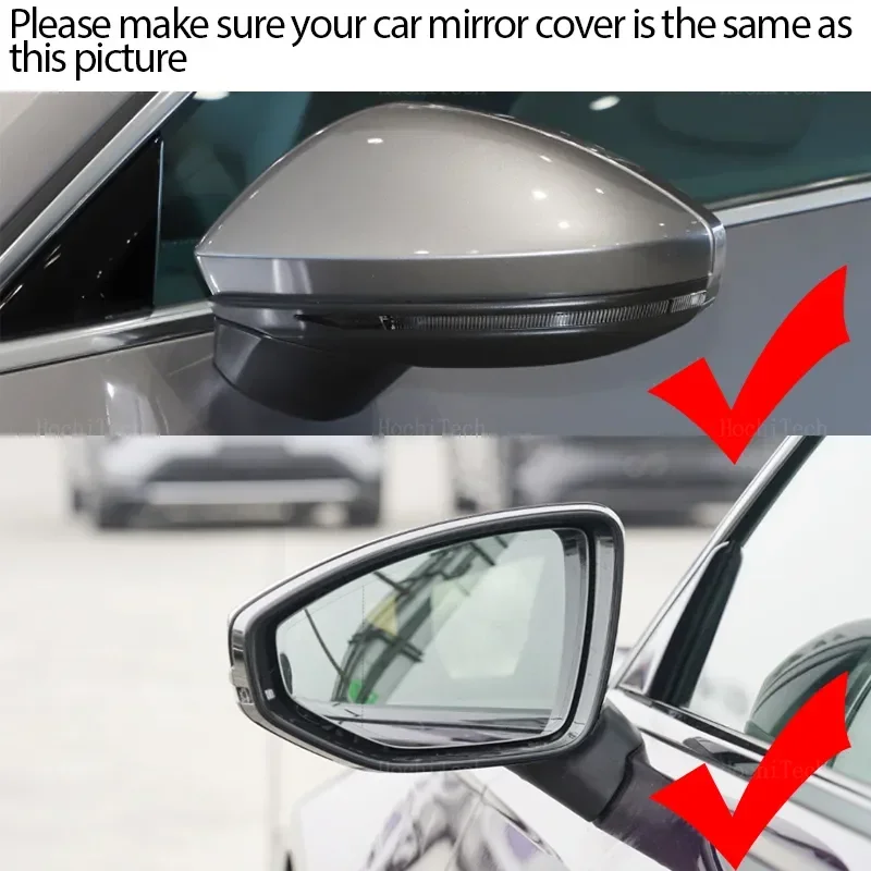Beheiztes spiegelglas für audi a6 s6 rs6 c8 4k a7 s7 rs7 4 k8 a8 a8l s8 s8l rs8 d5 4n linker oder rechter flügel heiz spiegelglas – Detail 1
