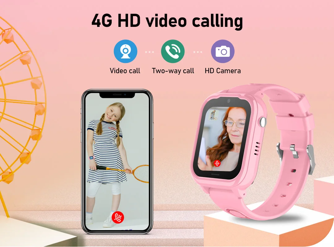 Wonlex 4G Ʈ ġ,    ,  ȭ, SOS, GPS, WiFi, LBS ġ , ī޶ , KT28