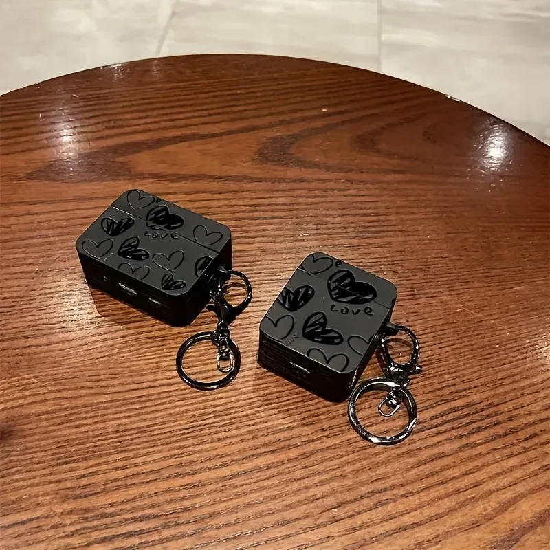 Black TPU Shockproof Case for Airpods Wireless Earphones