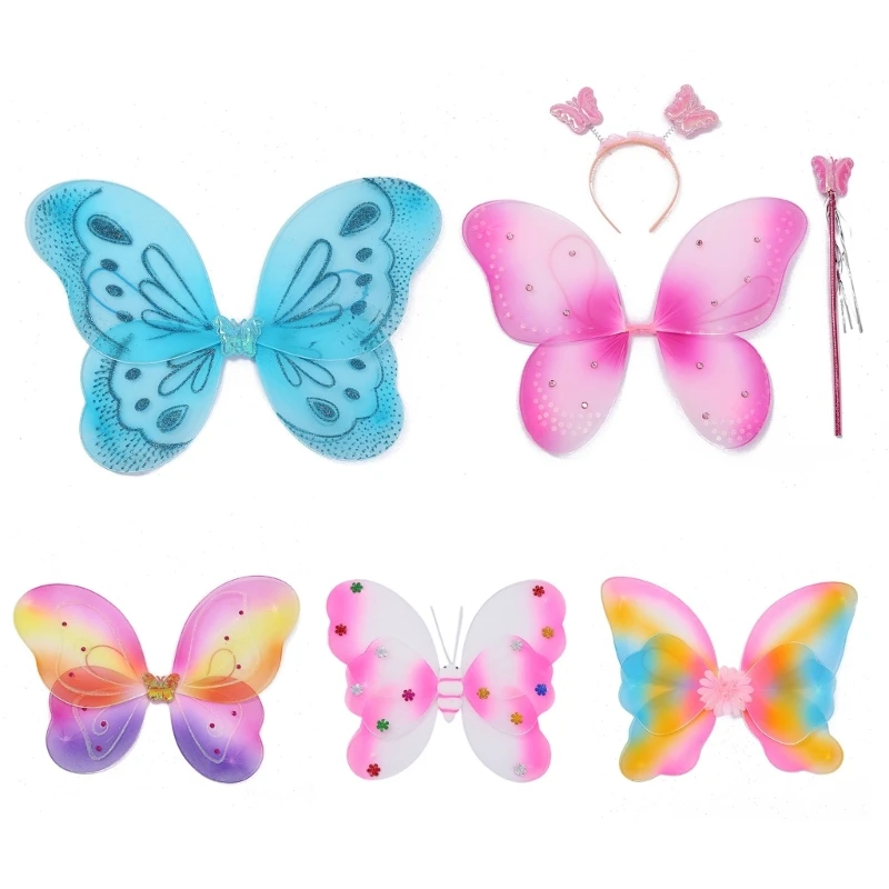 

Angel Wings Wings Cute Fairy Wings-Elf Wings Princess-Wings Halloween Costume Wings Gift for Little Girls Kid Dropshipping