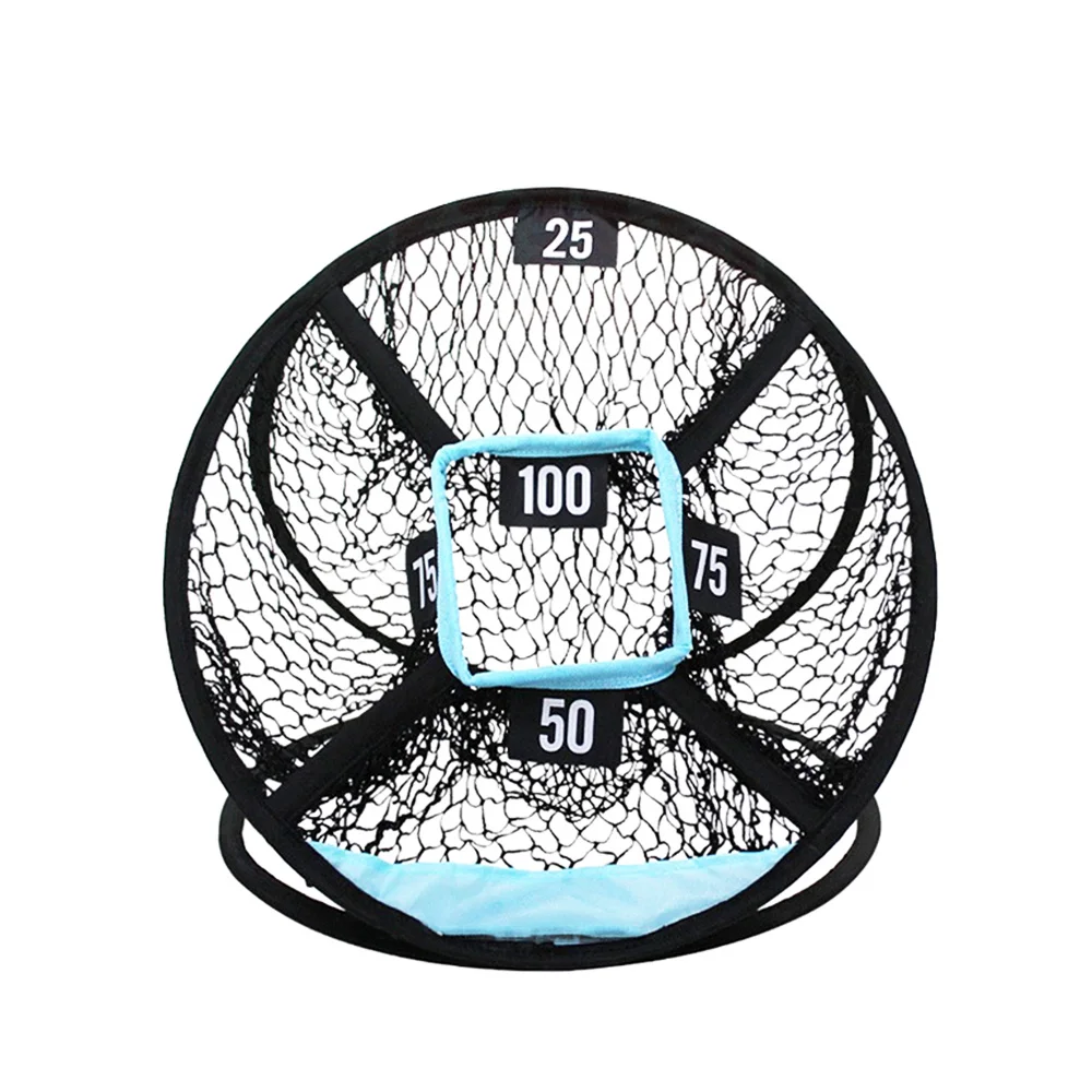 

Golf Swing Net Pop Up Golf Chipping Net Indoor Outdoor Golf Practice Trainer Cages Mats Golfing Target Tool Golf Training Aids