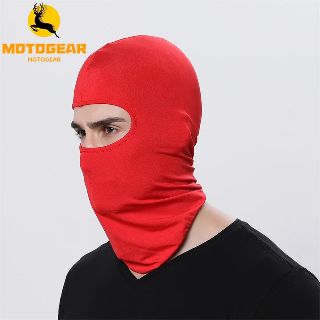 Cagoule de moto thermique d'hiver pour homme, demi-masque, cache-cou,  écharpe, bandana, moto, motocross, équitation, vélo, ski - AliExpress