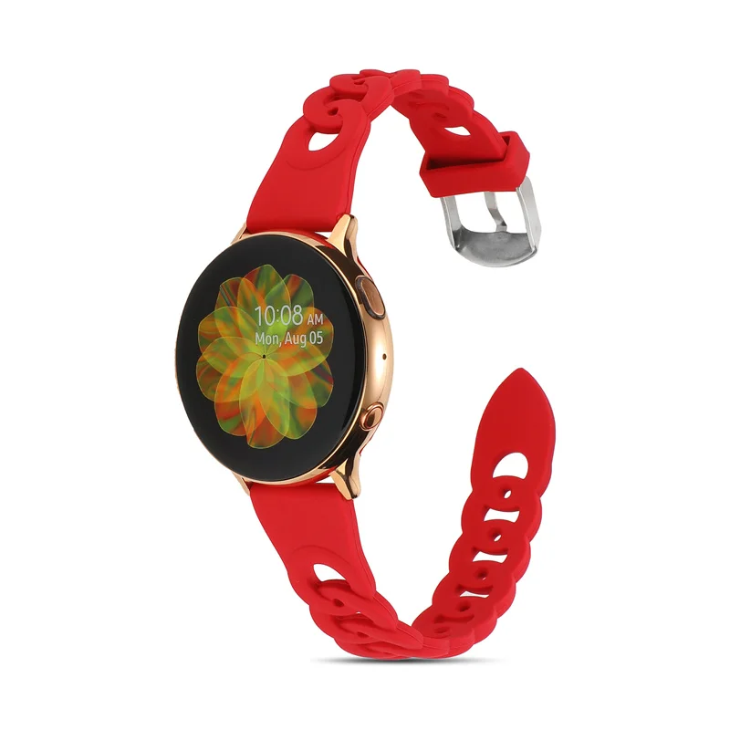 20mm/22mm Band for Samsung Galaxy 5/4/Classic/3/Active 2 40mm 44mm Smart Silicone Strap for huawei gt/Amazfit gtr-gts-4-3-pro-2e_voghion.com