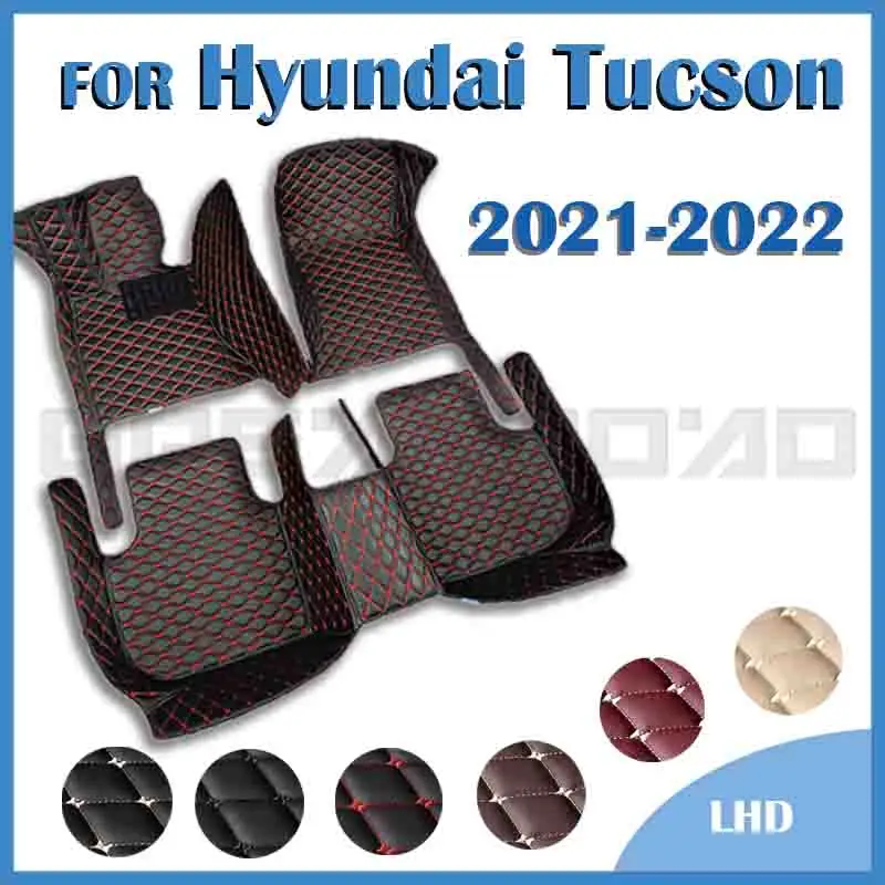 

Car floor mats for Beijing-Hyundai Tucson 2021 2022 Custom auto foot Pads automobile carpet cover